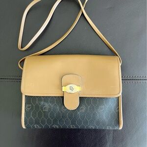 DIOR Honeycomb Monogram Vintage Crossbody Bag